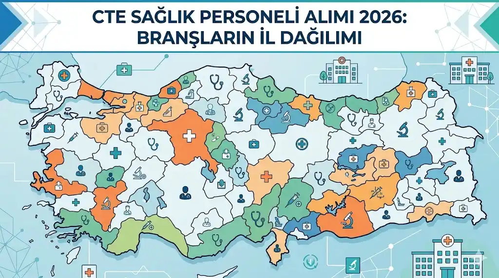 Ceza ve Tevkifevleri Genel Müdürlüğü (CTE) Sağlık Personeli Alımı 2026
