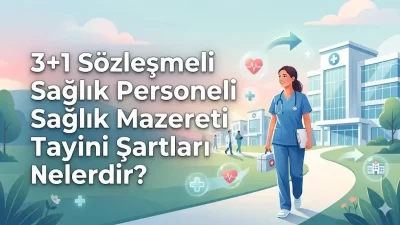 Kadroya Geçen Sağlık Çalışanlarına Önemli Hak: 3+1 Personel İçin Sağlık