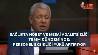 CHP Adana Milletvekili Orhan Sümer, nöbet usulü görev yapan hemşire