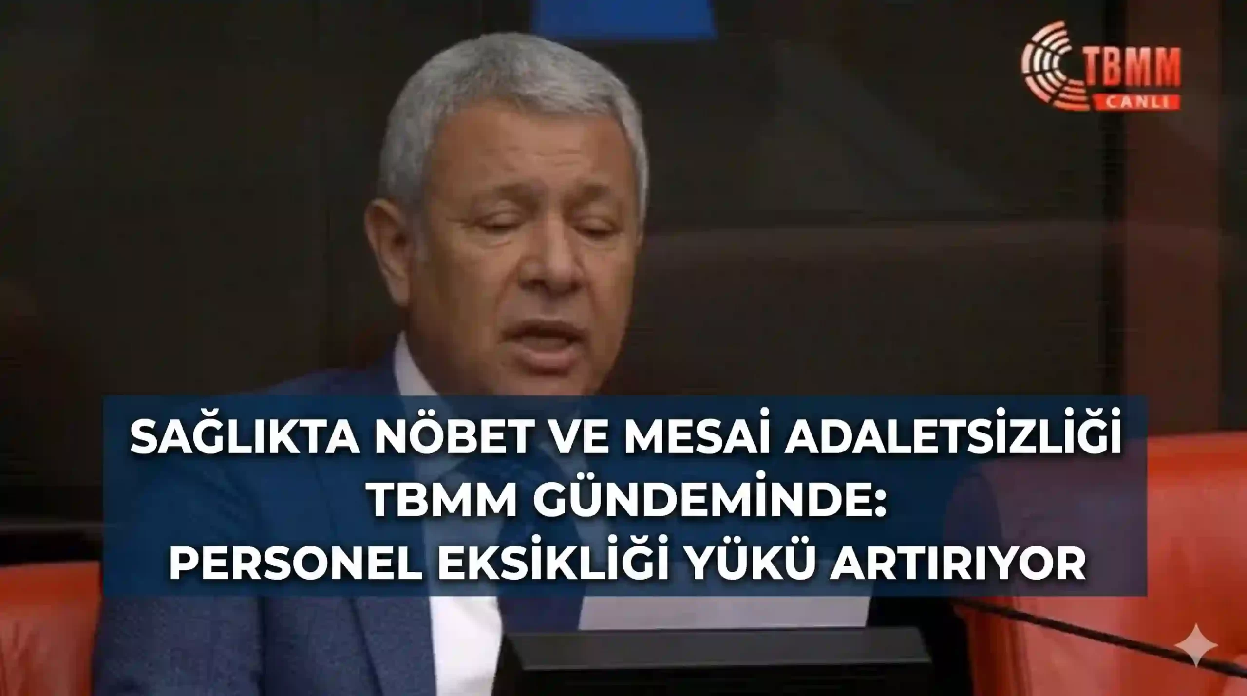 CHP Adana Milletvekili Orhan Sümer, nöbet usulü görev yapan hemşire