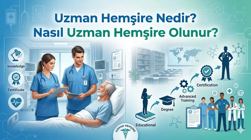 Uzman Hemşire Nedir? Nasıl Uzman Hemşire Olunur? Yasal düzenlemeler doğrultusunda uzman hemşire unvanının kimlere verildiği ve nasıl