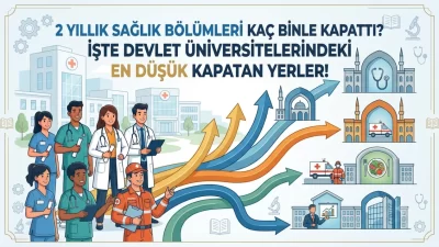 YKS tercih dönemi öncesinde, 2 yıllık sağlık bölümlerini hedefleyen adaylar