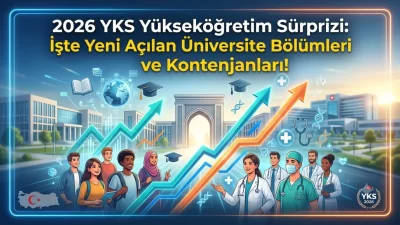 2026 YKS tercih maratonu öncesinde üniversiteler bünyesinde ilk kez veya