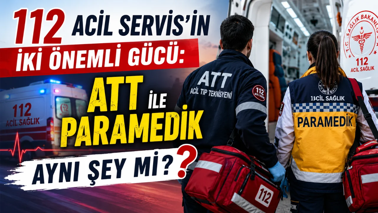 Hayati kriz anlarında saniyelerle yarışarak hayat kurtaran 112 Acil Sağlık