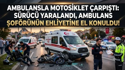 Muğla'nın Milas ilçesinde acil bir vakaya müdahale etmek üzere yola