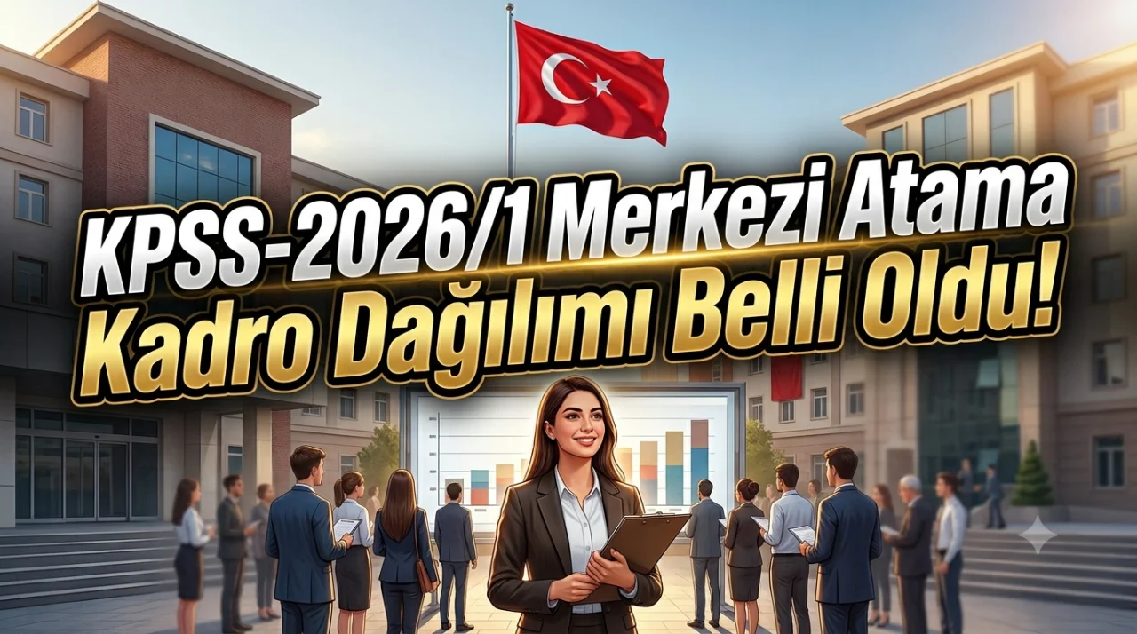 KPSS-2026/1 merkezi yerleştirmelerinde toplam 2.083 memur alımı yapılacak. Lise, ön
