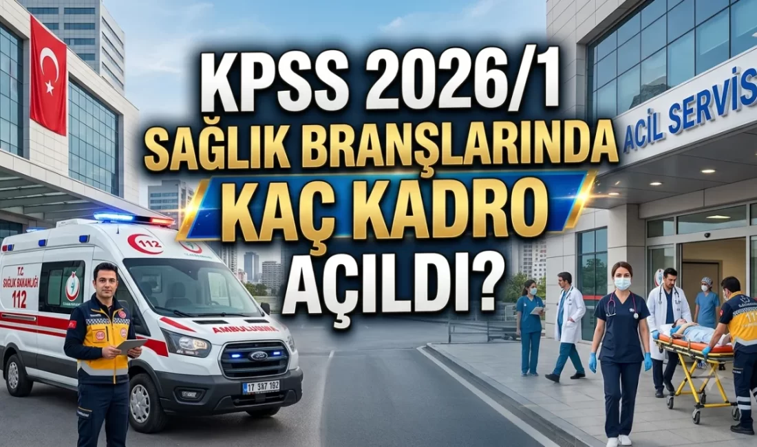 ÖSYM tarafından yayımlanan KPSS 2026/1 merkezi atama tercih kılavuzuyla birlikte,