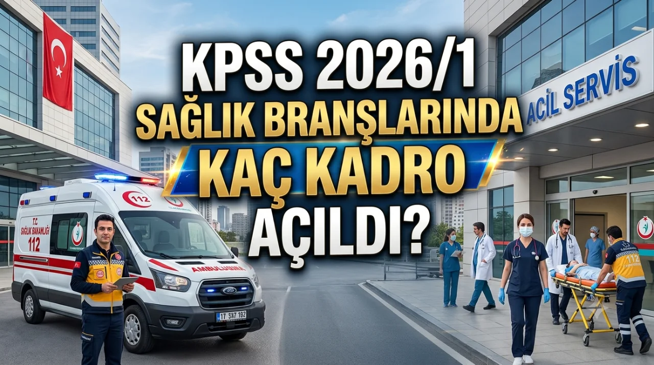 ÖSYM tarafından yayımlanan KPSS 2026/1 merkezi atama tercih kılavuzuyla birlikte,