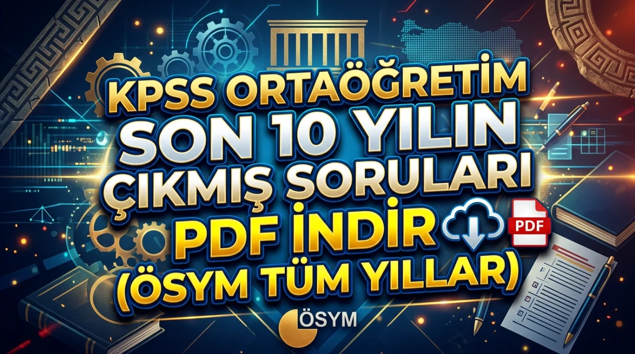 ÖSYM tarafından iki yılda bir gerçekleştirilen KPSS Ortaöğretim (Lise) sınavı