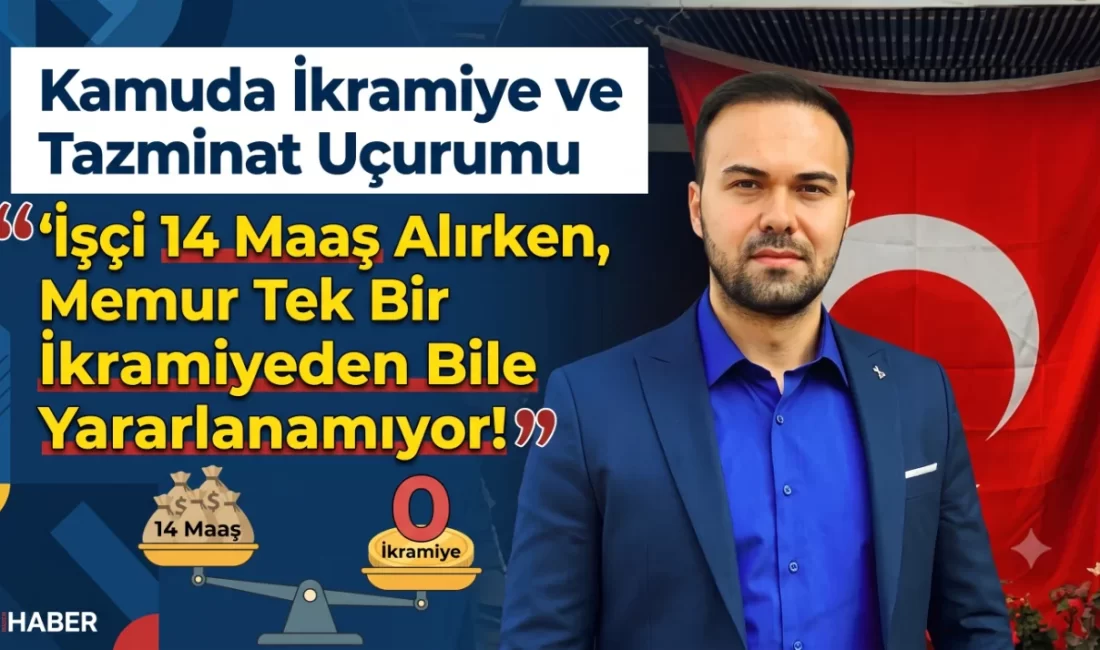 Kamuda Şok Eden Tazminat Uçurumu: “Bir Temizlik İşçisinin Emekli Tazminatı Valinin İkramiyesini Geçti!” Genç Sağlık Sendikası Genel Sekreteri Furkan Ali Çiftçioğlu, Millî Gazete’deki