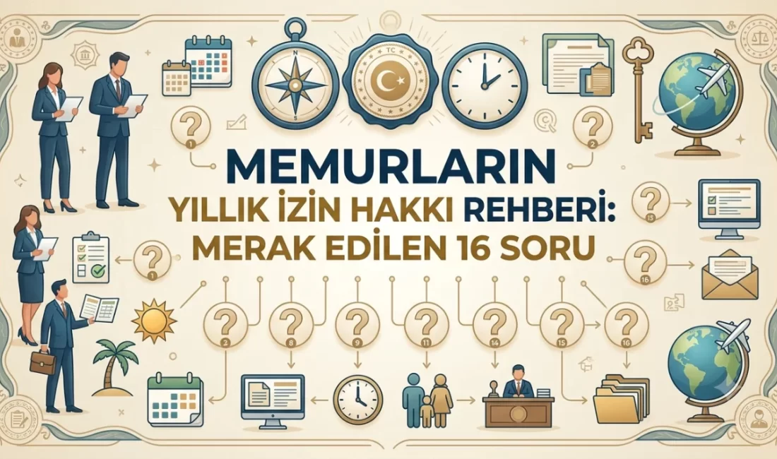 Kamu görevlilerinin yıllık izin kullanımına dair merak ettiği tüm detaylar,