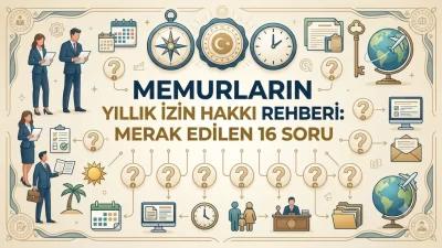 Kamu görevlilerinin yıllık izin kullanımına dair merak ettiği tüm detaylar,