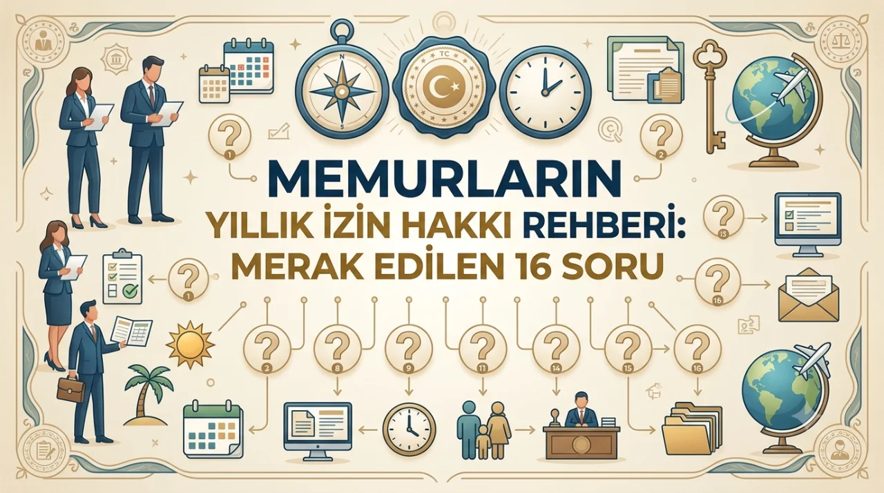 Kamu görevlilerinin yıllık izin kullanımına dair merak ettiği tüm detaylar,