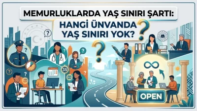 Kamu personeli adaylarının en çok merak ettiği memurluklarda yaş sınırı