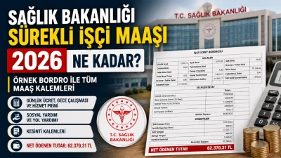 Sağlık Bakanlığında görev yapan sürekli işçilerin maaşları kamuoyunda merak edilmeye