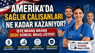 Amerika Birleşik Devletleri'nde sağlık sektöründe görev yapan profesyonellerin 2026 yılı
