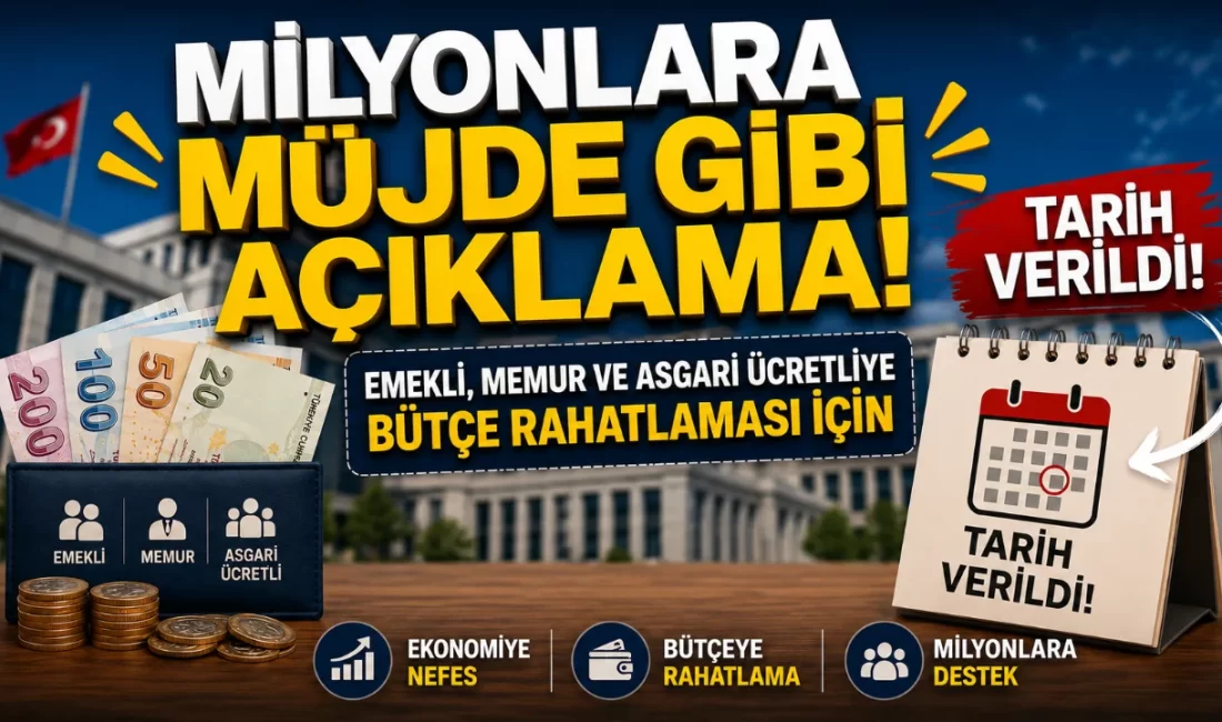 Milyonlara Müjde Gibi Açıklama: Emekli, Memur ve Asgari Ücretliye Bütçe Rahatlaması İçin Tarih Verildi! Ticaret Bakanı Ömer Bolat, Aksaray’da yaptığı konuşmada deprem bölgesine aktarılan