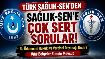 Türk Sağlık-Sen İstanbul 5 No'lu Şube Başkanı Murat Atalar, sosyal