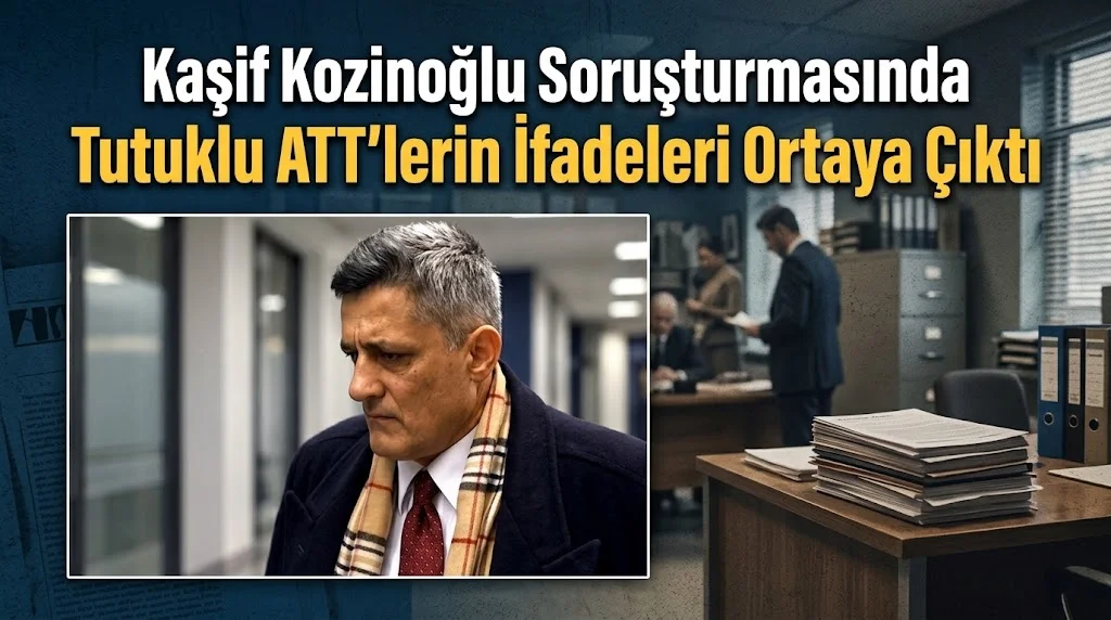 Kaşif Kozinoğlu Soruşturmasında Tutuklu ATT’lerin İfadeleri Ortaya Çıktı Eski MİT mensubu Kaşif Kozinoğlu’nun 2011 yılında cezaevindeki şüpheli vefatına