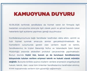 Memur Sendikaları Konfederasyonu (Memur-Sen), sendikalara da yazılım ve teknik hizmet